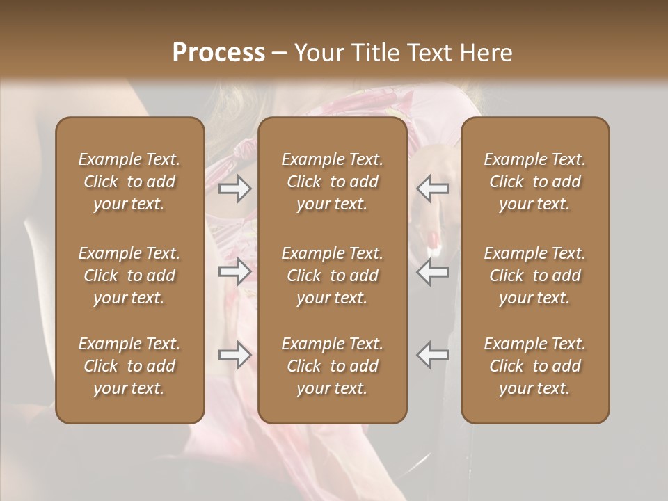 Energy Women Enjoyment PowerPoint Template