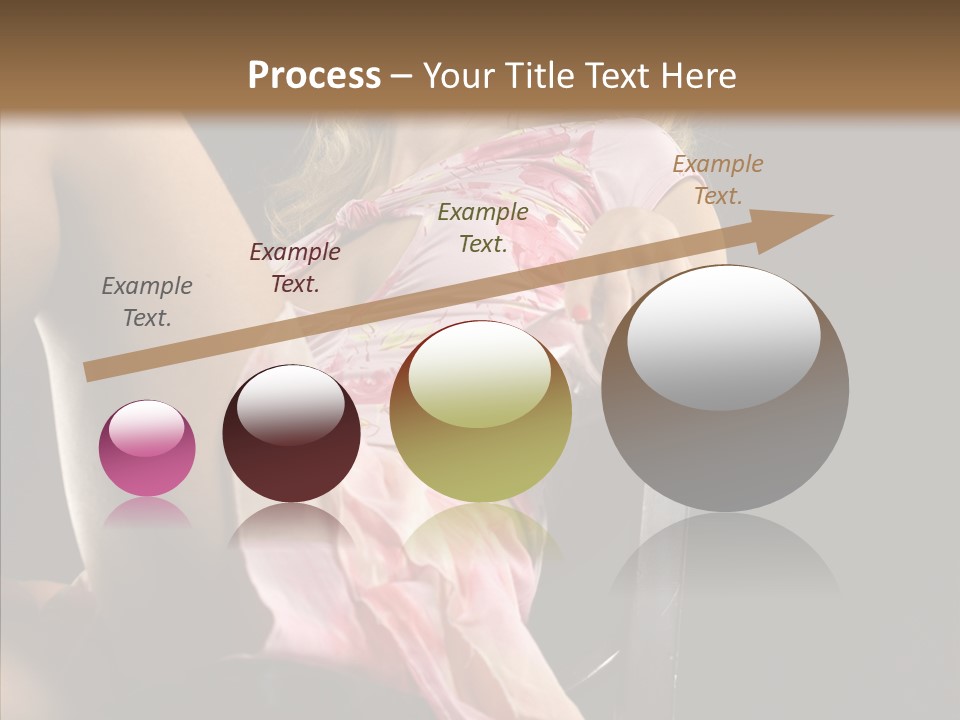 Energy Women Enjoyment PowerPoint Template