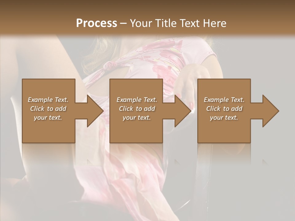 Energy Women Enjoyment PowerPoint Template