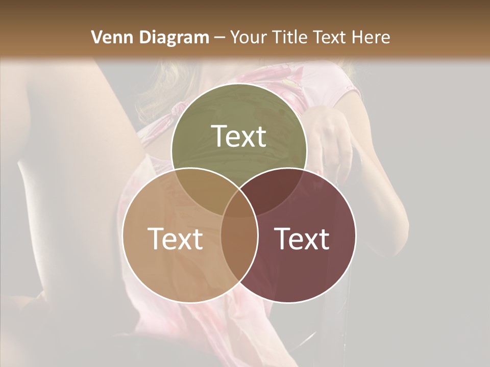 Energy Women Enjoyment PowerPoint Template