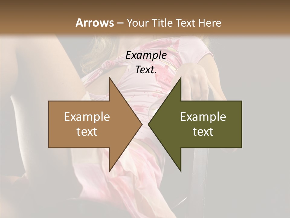 Energy Women Enjoyment PowerPoint Template