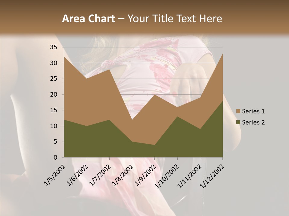 Energy Women Enjoyment PowerPoint Template