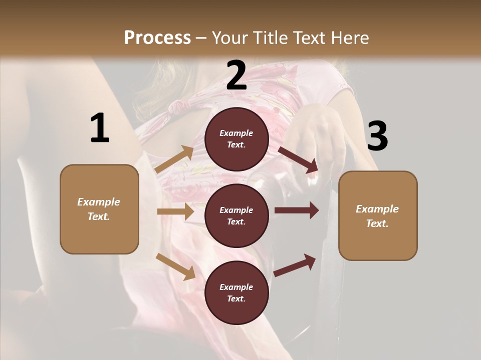 Energy Women Enjoyment PowerPoint Template