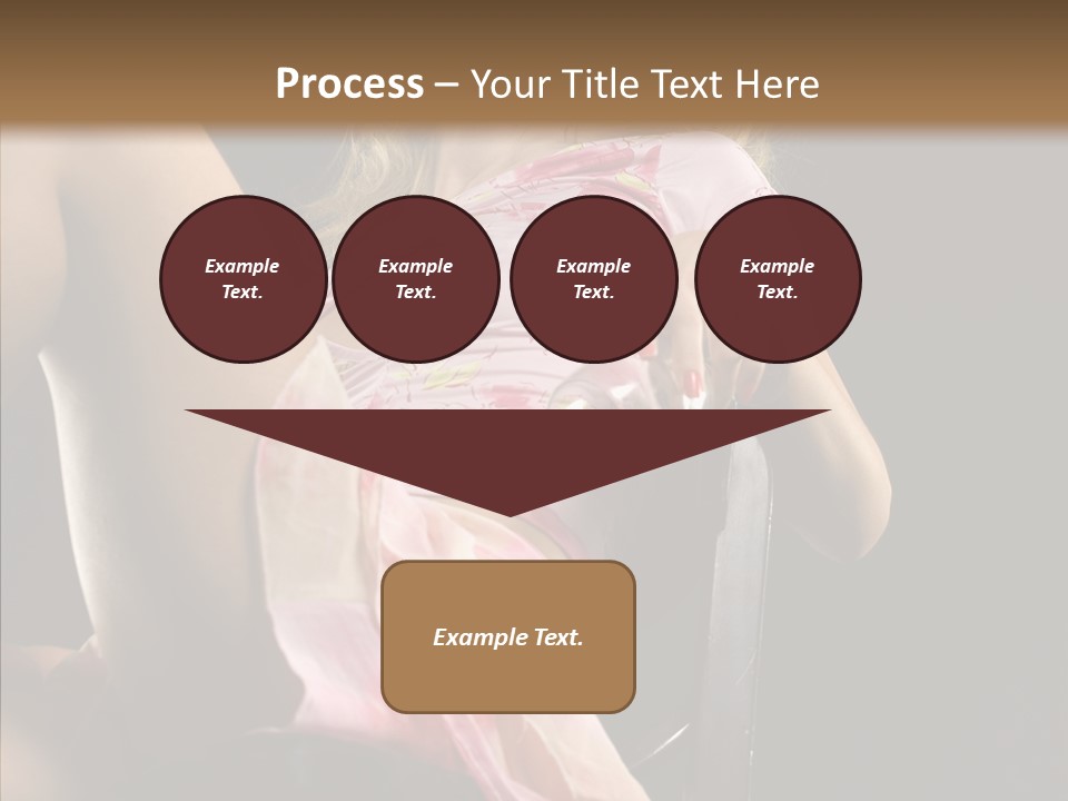 Energy Women Enjoyment PowerPoint Template