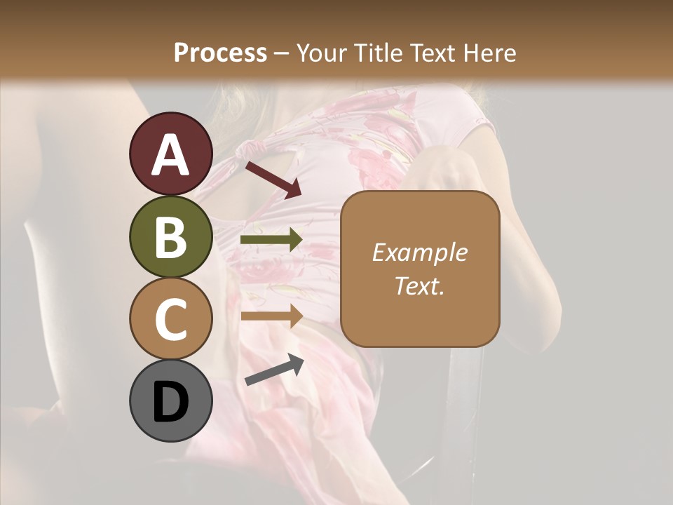 Energy Women Enjoyment PowerPoint Template