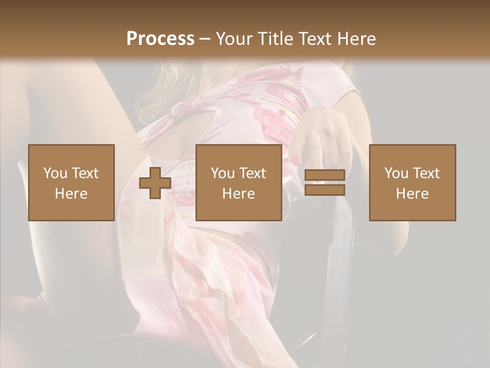 Energy Women Enjoyment PowerPoint Template