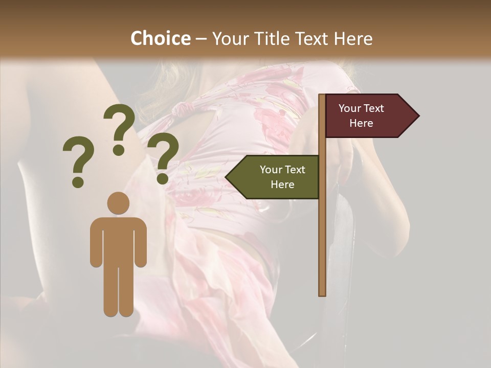 Energy Women Enjoyment PowerPoint Template