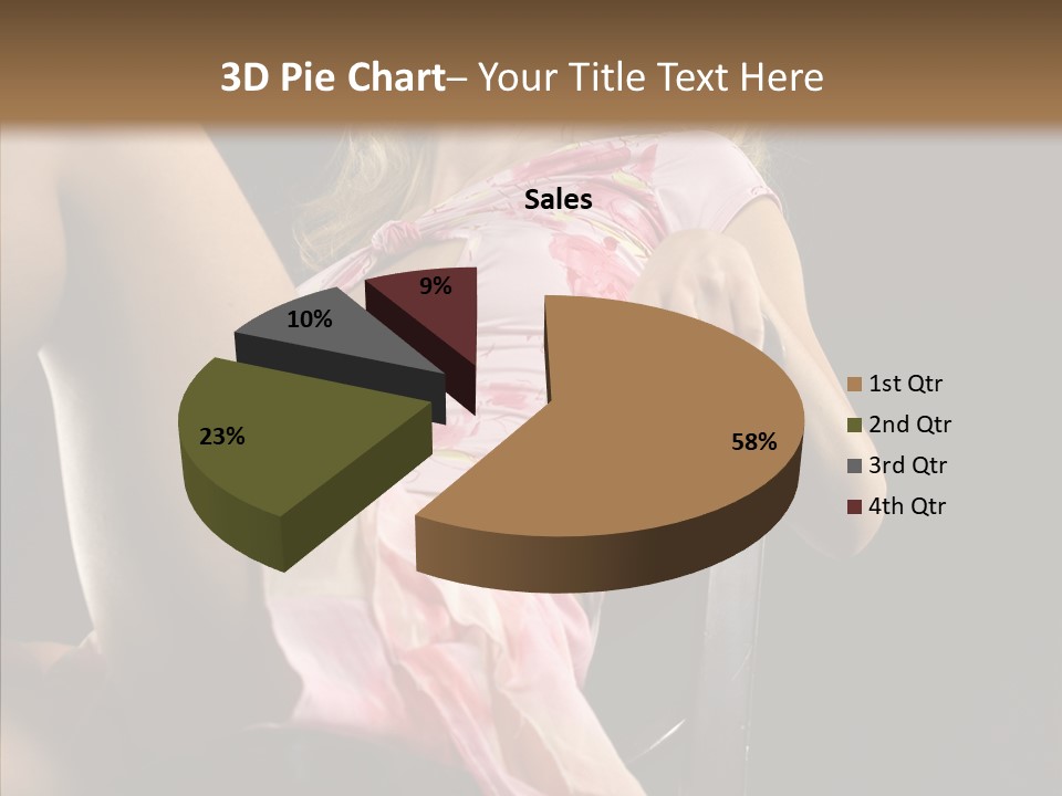 Energy Women Enjoyment PowerPoint Template