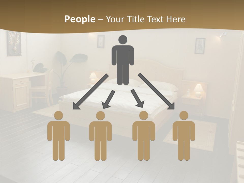 Corporate Figure Character PowerPoint Template