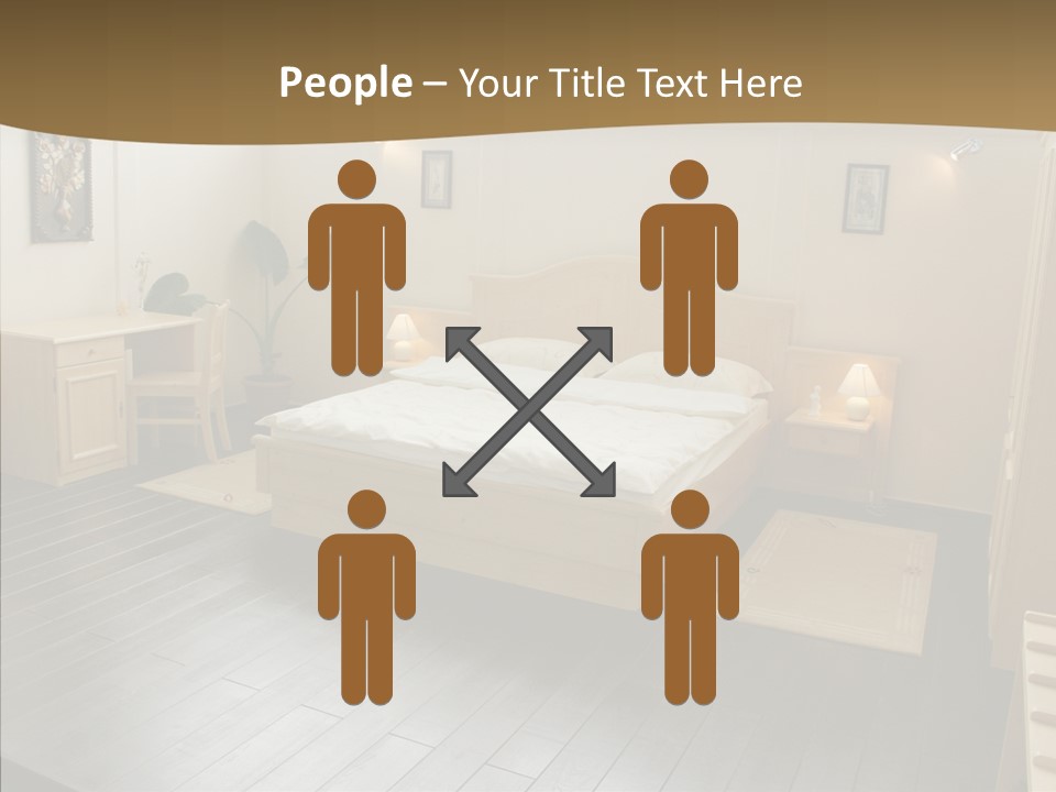 Corporate Figure Character PowerPoint Template