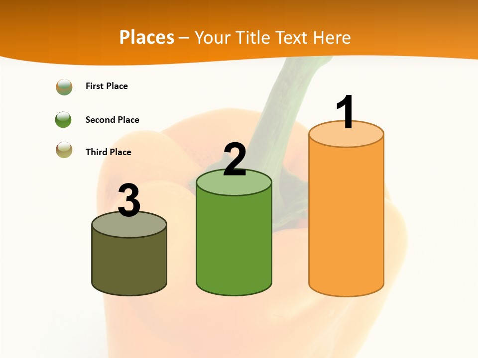 Pepper Nutritious Vegetable PowerPoint Template