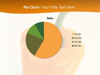 Pepper Nutritious Vegetable PowerPoint Template