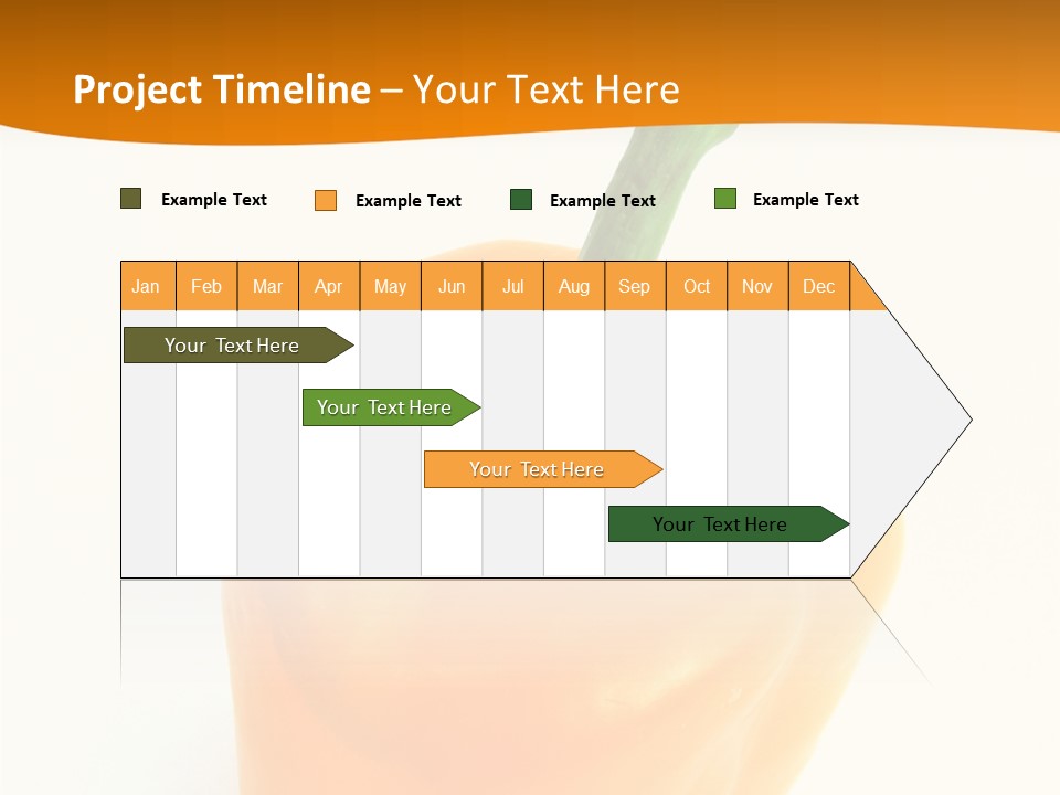 Pepper Nutritious Vegetable PowerPoint Template