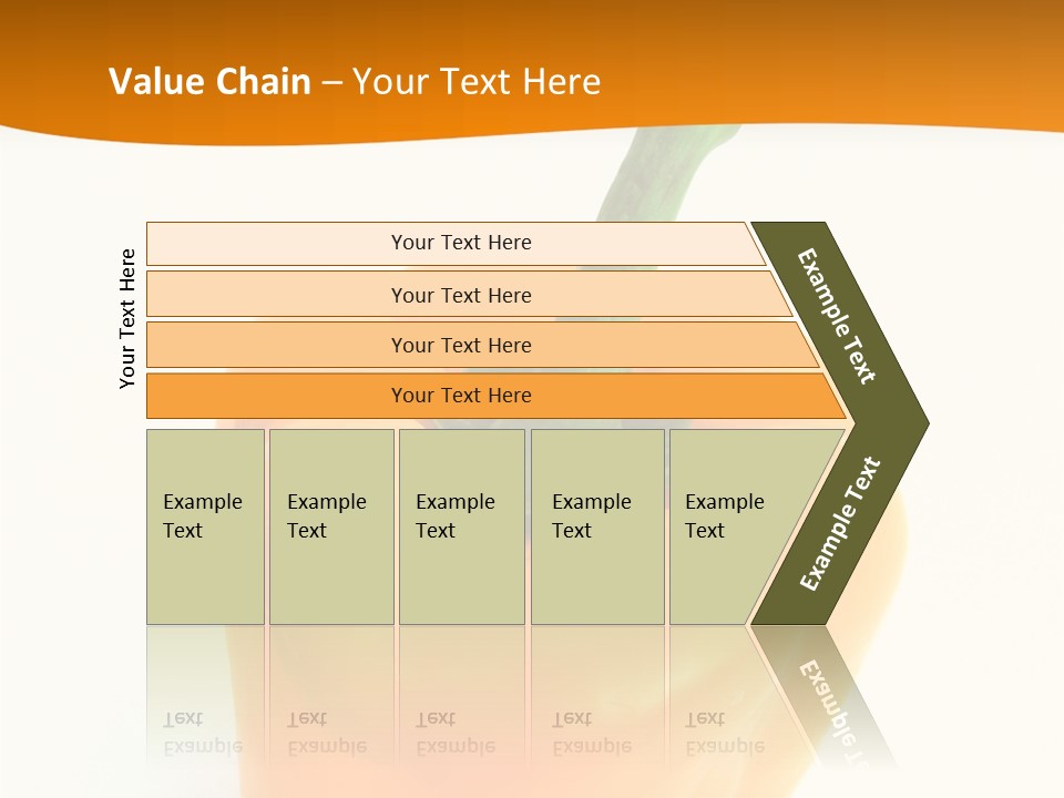Pepper Nutritious Vegetable PowerPoint Template