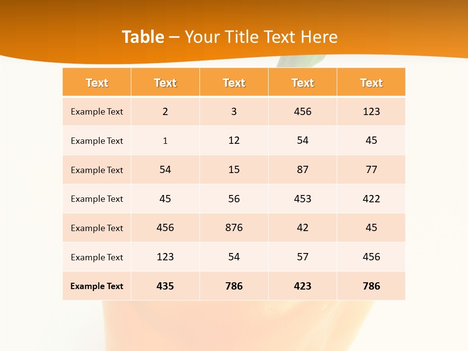 Pepper Nutritious Vegetable PowerPoint Template