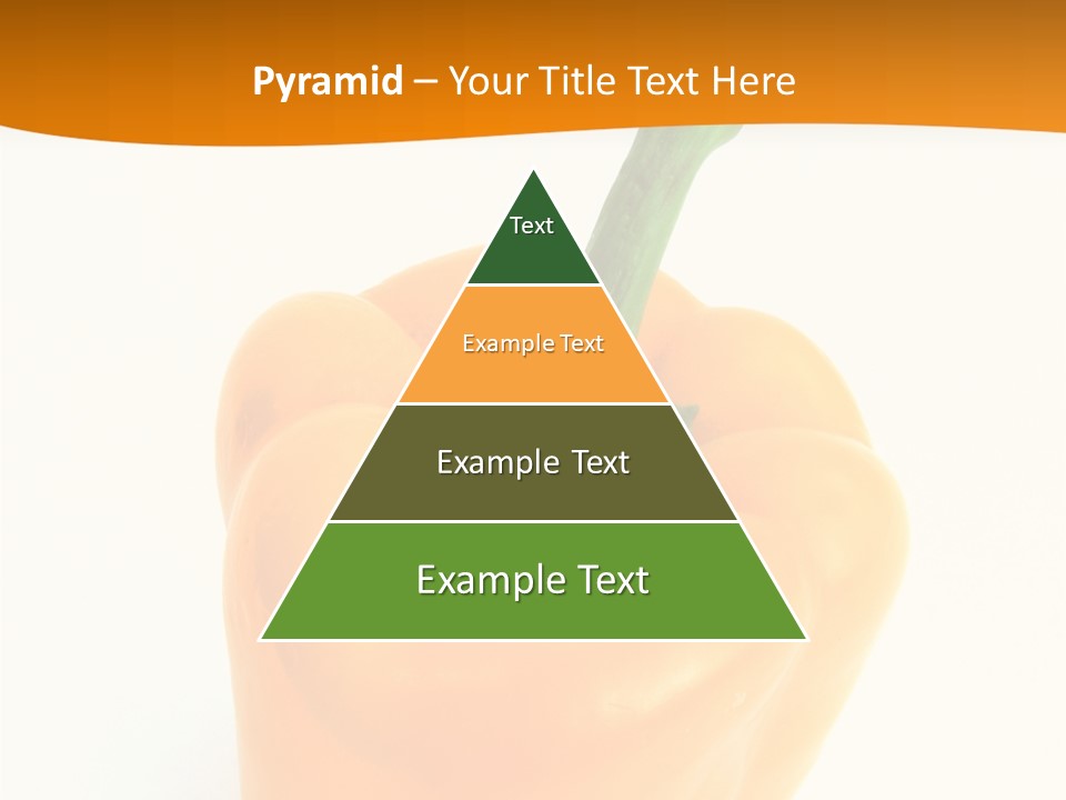 Pepper Nutritious Vegetable PowerPoint Template