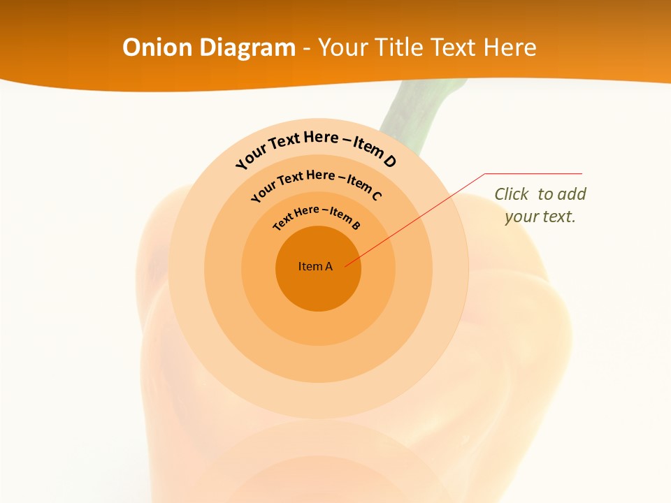 Pepper Nutritious Vegetable PowerPoint Template