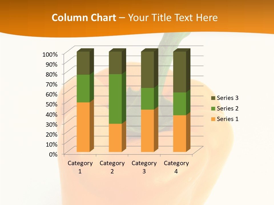 Pepper Nutritious Vegetable PowerPoint Template