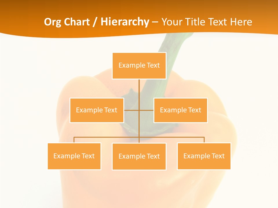 Pepper Nutritious Vegetable PowerPoint Template