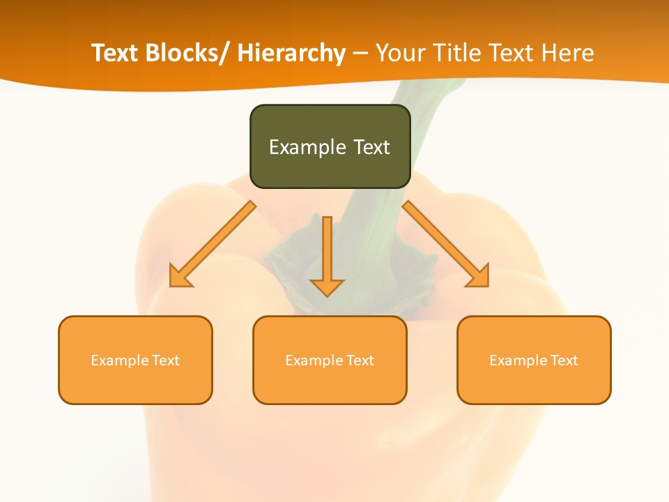 Pepper Nutritious Vegetable PowerPoint Template