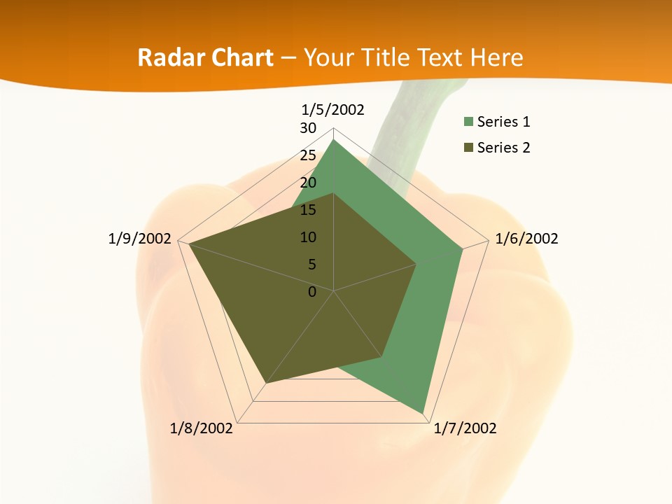 Pepper Nutritious Vegetable PowerPoint Template