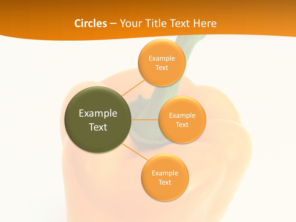 Pepper Nutritious Vegetable PowerPoint Template