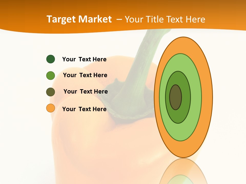 Pepper Nutritious Vegetable PowerPoint Template