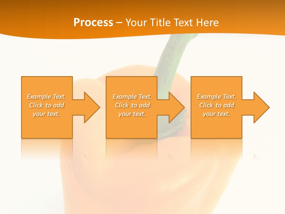 Pepper Nutritious Vegetable PowerPoint Template