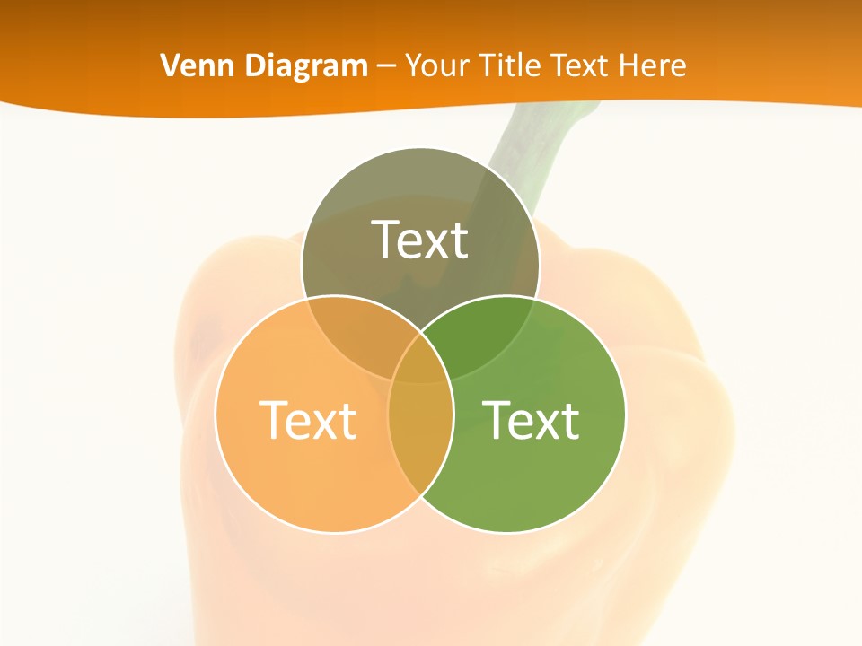 Pepper Nutritious Vegetable PowerPoint Template