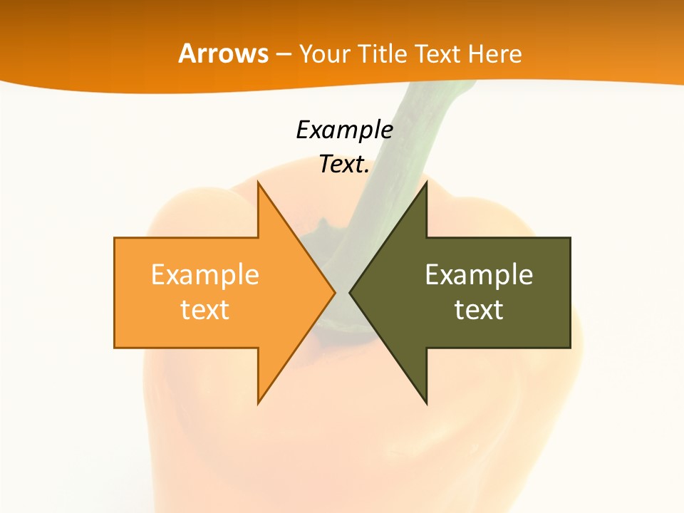 Pepper Nutritious Vegetable PowerPoint Template