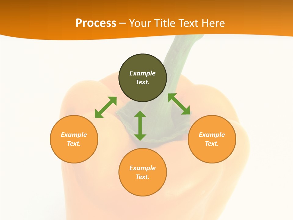 Pepper Nutritious Vegetable PowerPoint Template