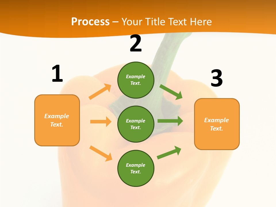 Pepper Nutritious Vegetable PowerPoint Template