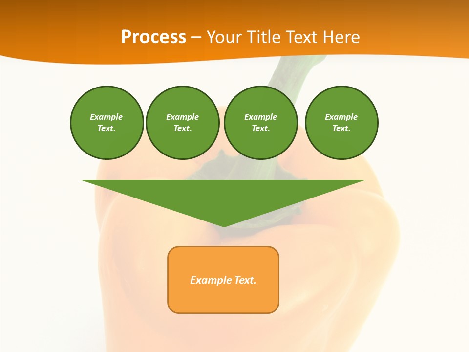 Pepper Nutritious Vegetable PowerPoint Template