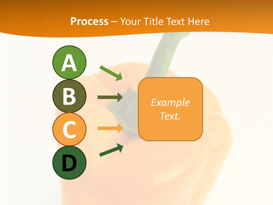 Pepper Nutritious Vegetable PowerPoint Template