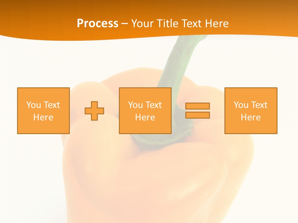 Pepper Nutritious Vegetable PowerPoint Template