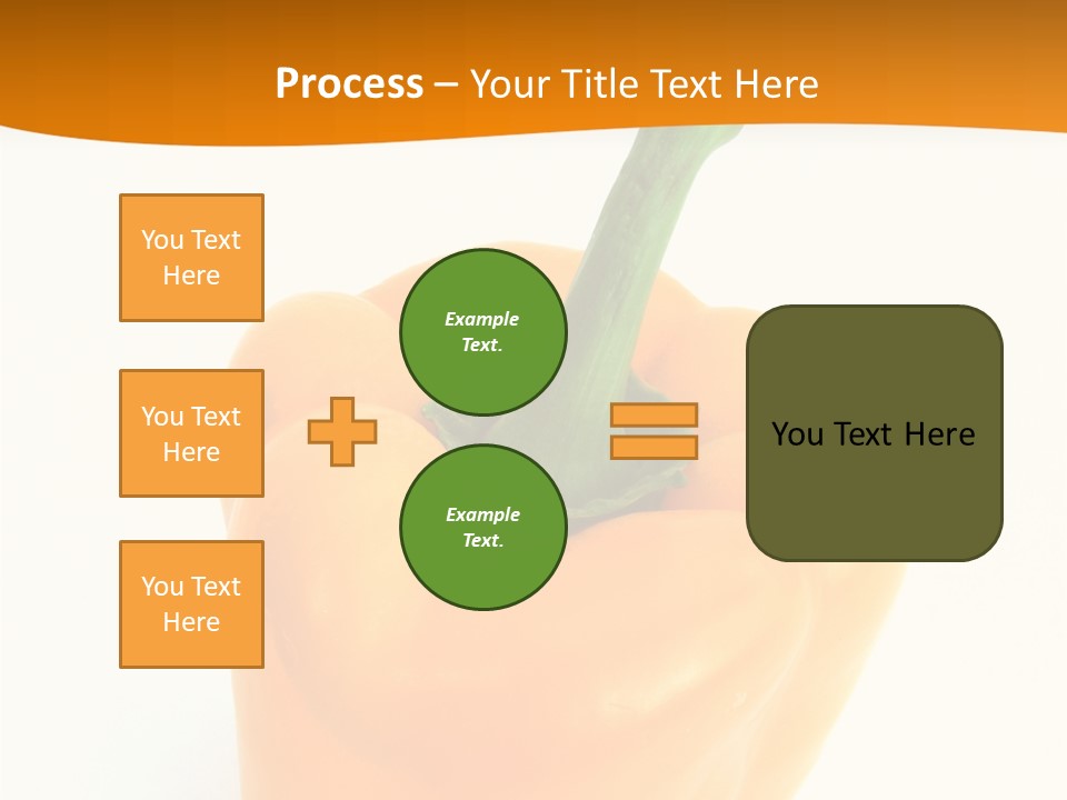 Pepper Nutritious Vegetable PowerPoint Template