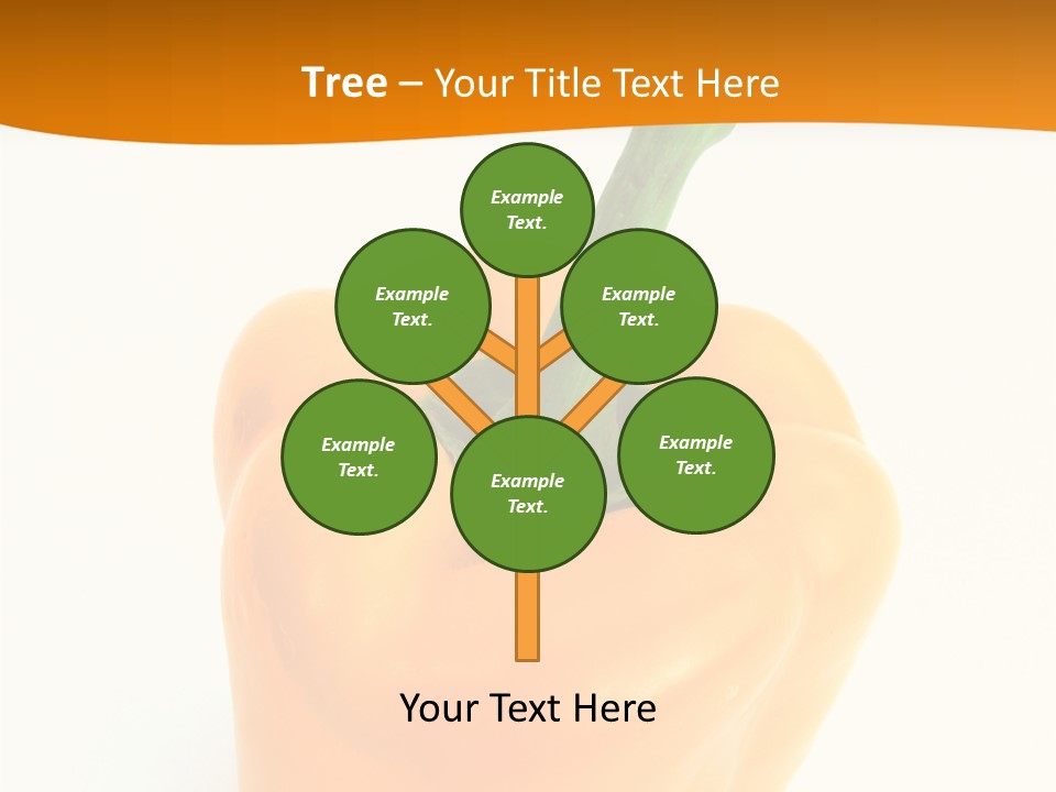 Pepper Nutritious Vegetable PowerPoint Template