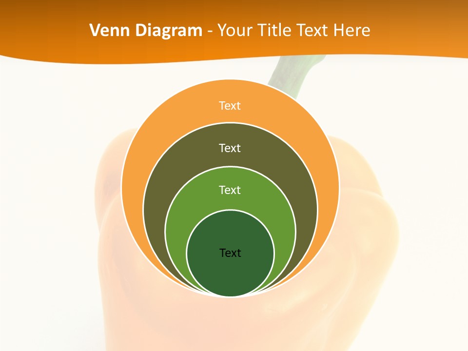 Pepper Nutritious Vegetable PowerPoint Template