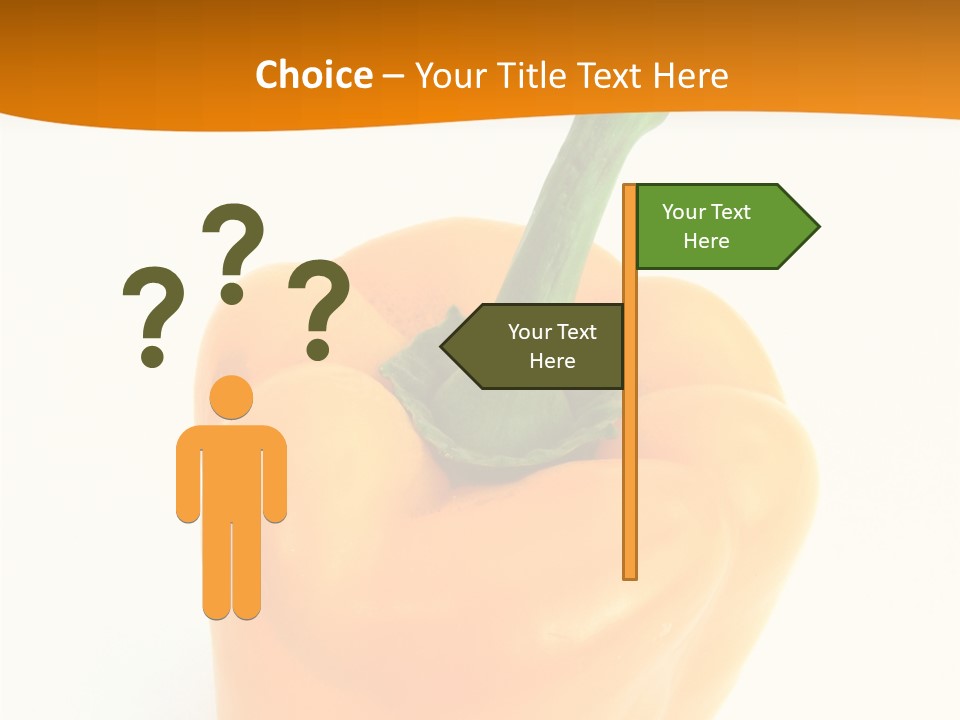 Pepper Nutritious Vegetable PowerPoint Template