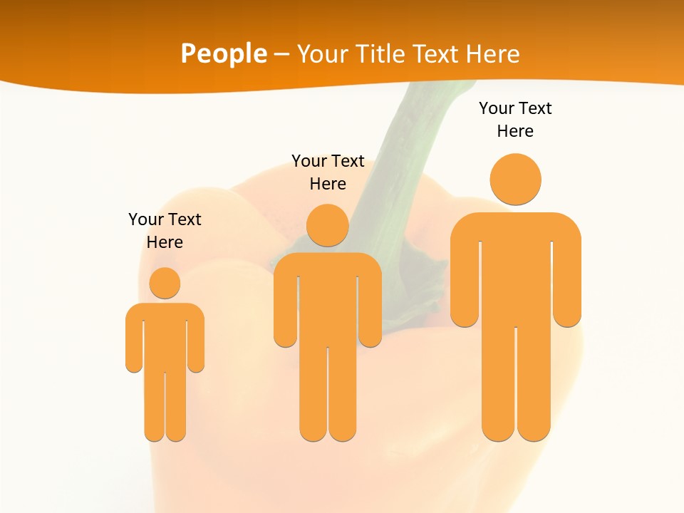 Pepper Nutritious Vegetable PowerPoint Template