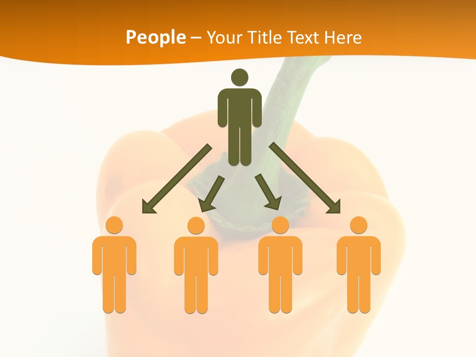 Pepper Nutritious Vegetable PowerPoint Template