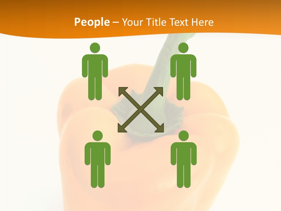 Pepper Nutritious Vegetable PowerPoint Template