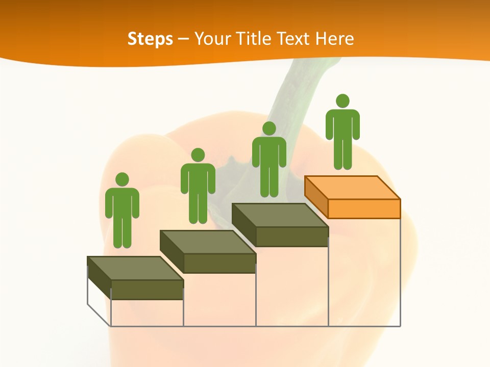 Pepper Nutritious Vegetable PowerPoint Template