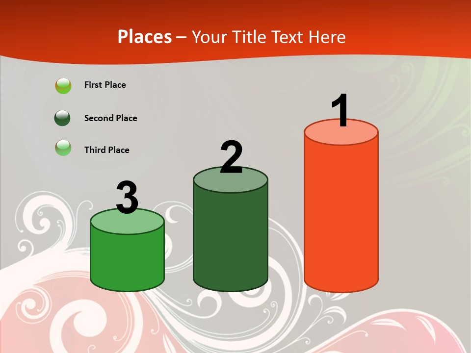 Digital Spring Clip Art PowerPoint Template