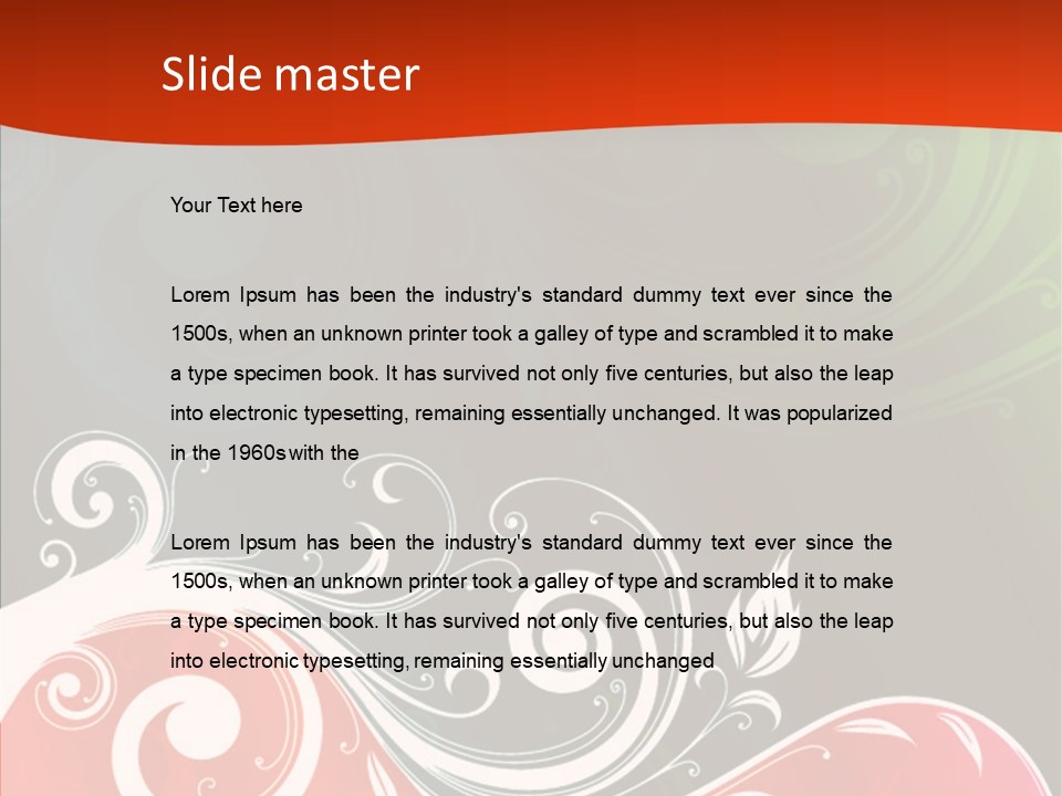 Digital Spring Clip Art PowerPoint Template