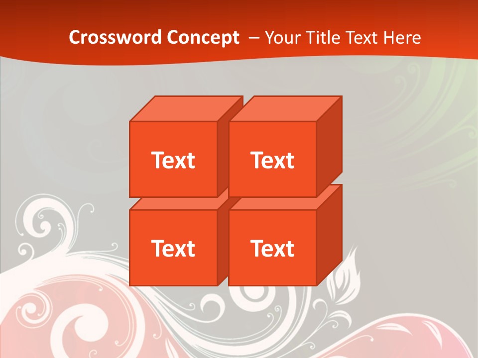 Digital Spring Clip Art PowerPoint Template