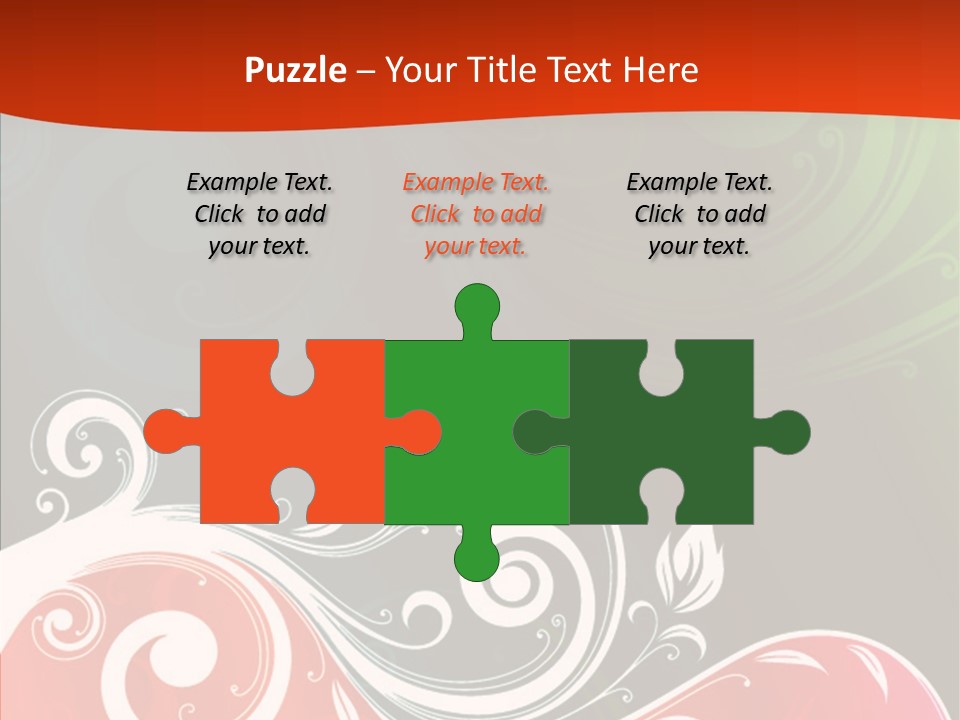 Digital Spring Clip Art PowerPoint Template