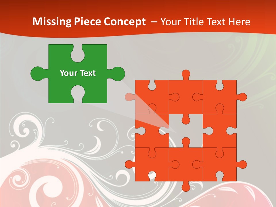 Digital Spring Clip Art PowerPoint Template