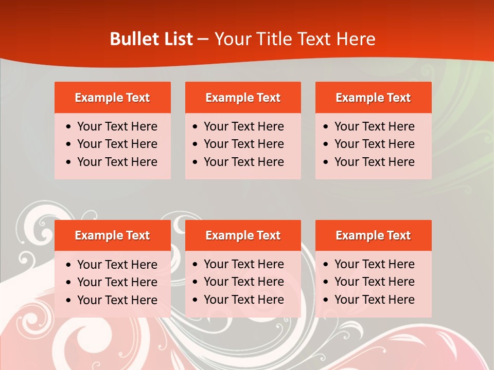 Digital Spring Clip Art PowerPoint Template