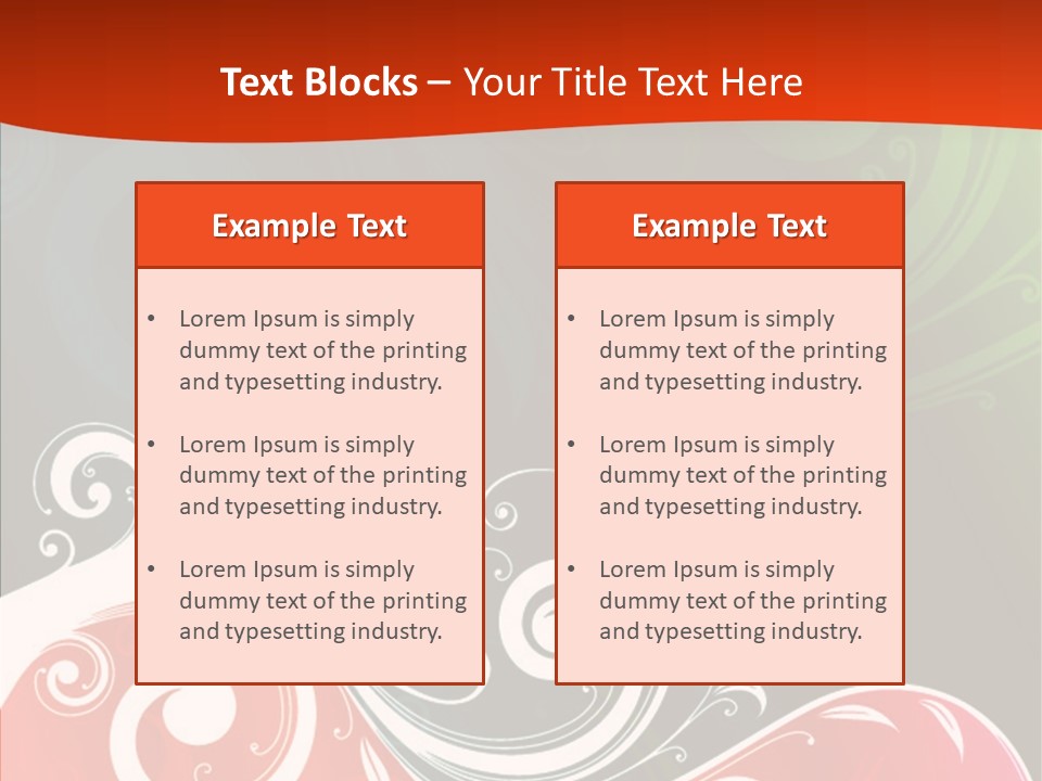 Digital Spring Clip Art PowerPoint Template